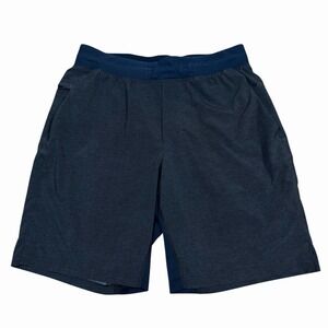 Lululemon Men's T.H.E. Short 9" Linerless‎ LM7AAWS Blue Size M